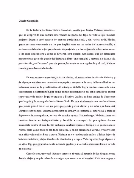 Diablo Guardián: Una Inmersión en la Caída y la Esperanza