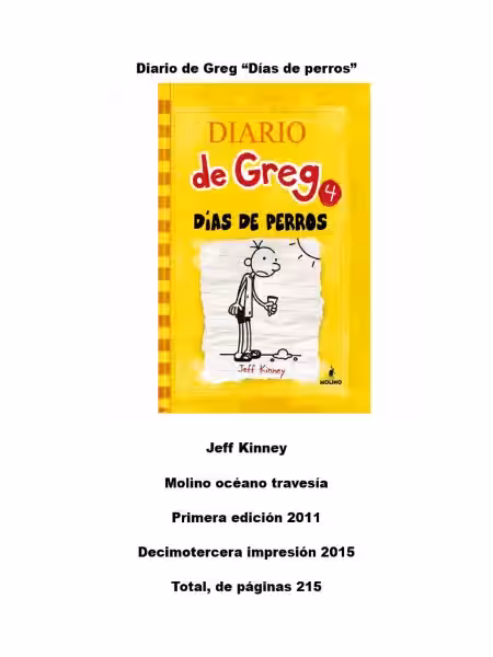 Un Viaje Familiar con Greg: Resumen del Diario de Greg 9