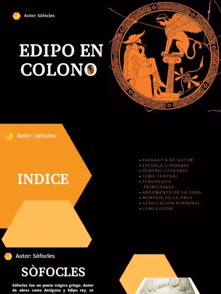 Edipo en Colono: Un Destino Aceptado, Una Nueva Visión del Héroe Trágico Edipo en Colono: Un Destino Aceptado, Una Nueva Visión del Héroe Trágico