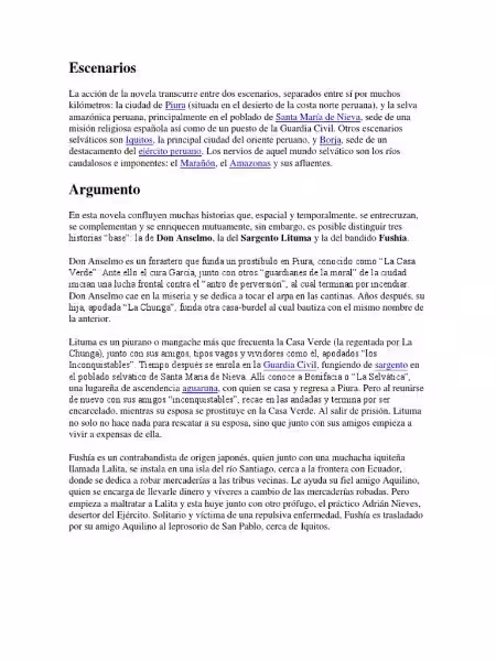Un Viaje a Través de "La Casa Verde": Una Obra Maestra de Vargas Llosa