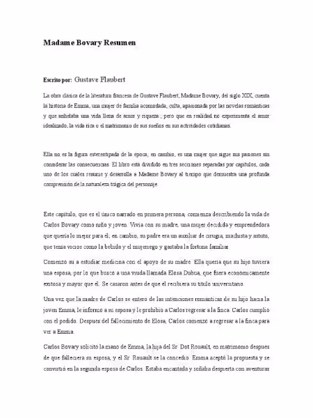 Madame Bovary: Un Análisis Profundo de la Desilusión y el Deseo