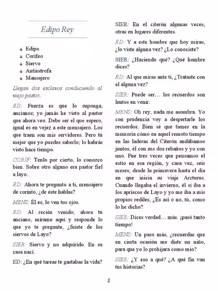 Una Reseña Profunda de Edipo Rey Una Reseña Profunda de Edipo Rey